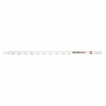 SIBATA Serological Pipet Orange Band 350mm PK12, 48ME07