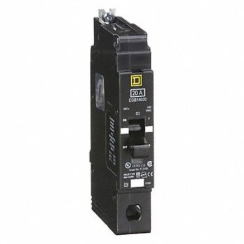 SQUARE D Miniature Circuit Breaker 277V 20A, 48N035