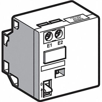 SCHNEIDER ELECTRIC Contactor Mech Latch Contact Block Iec, 48N964