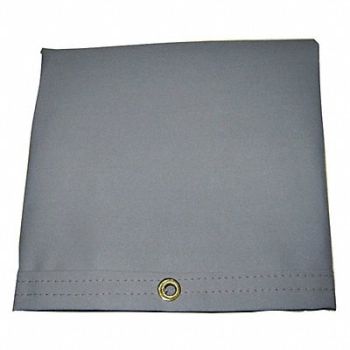 MAURITZON Tarp Gray 10 x 20 ft Cut Size, 48NV91