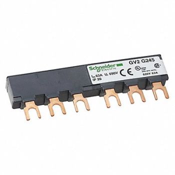 SCHNEIDER ELECTRIC Manual Starter Busbar 600Vac 63Amp Iec, 48P309