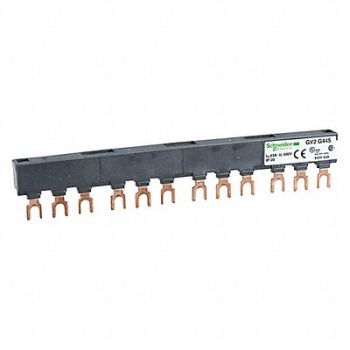 SCHNEIDER ELECTRIC Manual Starter Busbar 600Vac 63Amp Iec, 48P313