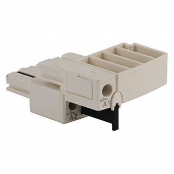 SCHNEIDER ELECTRIC Control Terminal Block W/1No/1Nc Aux, 48P772