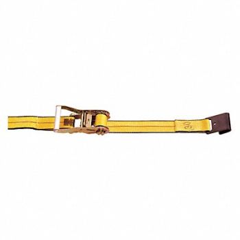 KINEDYNE Tie Down Strap Ratchet Poly 20 ft., 48PX53