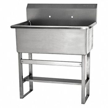 SANI-LAV SaniLav Sink Rect 22inx16-1/2inx10-1/2in, 48PY17