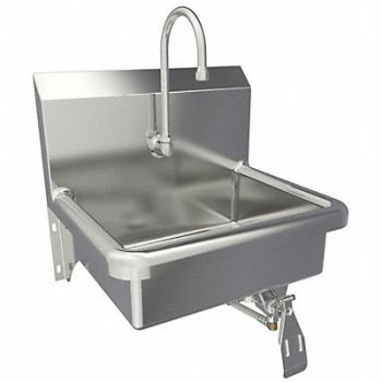 SANI-LAV SaniLav Hand Sink Rect 16inx12-1/2inx6in, 48PY35