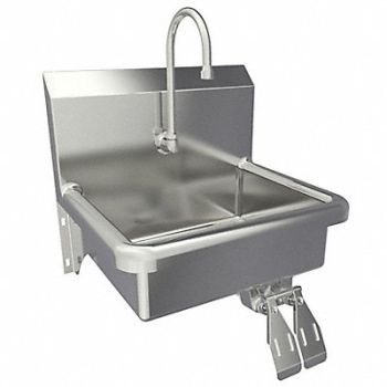 SANI-LAV SaniLav Hand Sink Rect 16inx12-1/2inx6in, 48PY36
