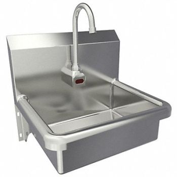 SANI-LAV SaniLav Wall Sink Rect 16inx12-1/2inx6in, 48PY38