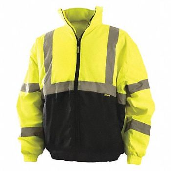 OCCUNOMIX High Visibility Jacket Yellow M, 48PY63
