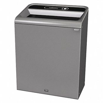 RUBBERMAID COMMERCIAL PRODUCTS Recycle Container Rectangle 45 gal Gray, 48PZ36
