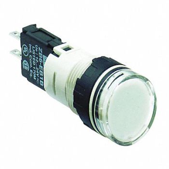 SCHNEIDER ELECTRIC Pilot Light Complete LED White, 48R909