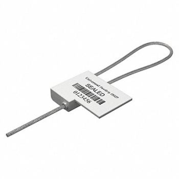 UNIVERSEAL Cable Seals White Plastic PK50, 48RC07
