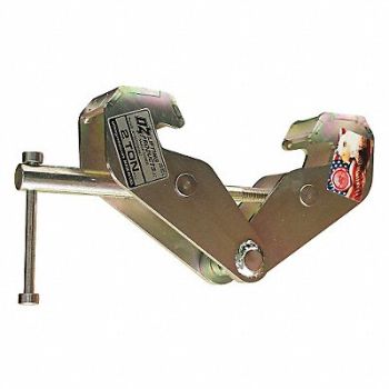 OZ LIFTING PRODUCTS Beam Clamp Steel 4000 lb Manual, 48RD40