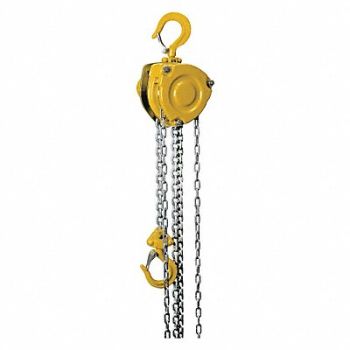 OZ LIFTING PRODUCTS Manual Chain Hoist 3-51/64 in W, 48RD59
