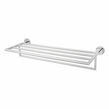 SPEAKMAN Towel Rack Brass 25 7/8 in Overall W, 48RF30