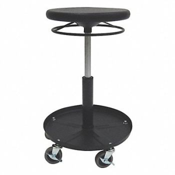 SHOPSOL WeldingStool Round Pedestal Blk 26 3/4 H, 48RH35