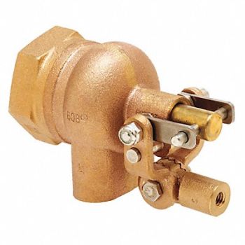 BOB Float Valve 2 in Pipe Brass FNPT, 48RK01