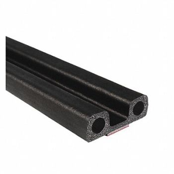 TRIM LOK INC Lid Seal Double Bulb 25 ft L Foam, 48RM39