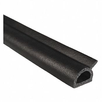 TRIM LOK INC Rubber Seal P-Shaped 0.50 in H 25 ft L, 48RM61