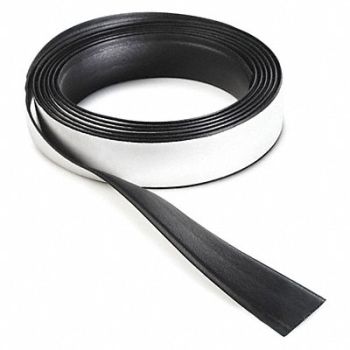 GRAINGER APPROVED EPDM Strip L 6 ft Black, 48RM70