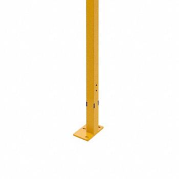 VELOX Slide Door Post 6 ft Yellow, 48RN13