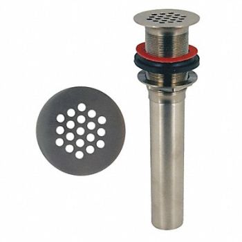 ZURN Sink Drain D 1-1/2 L 2-9/16 CastBrass, 48RX61