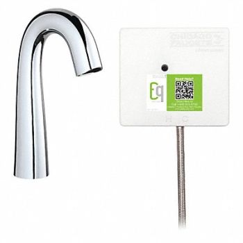 Mid Arc Chrome Chicago Faucets 0.5gpm, 48TF13