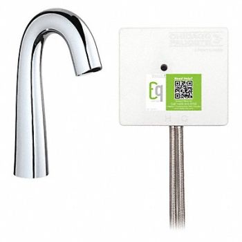 Mid Arc Chrome Chicago Faucets 0.5gpm, 48TF15