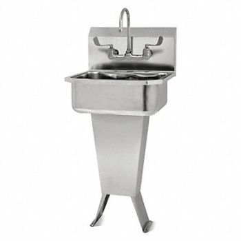 SANI-LAV SaniLav Hand Free Sink Rec 17inx14inx7in, 48TF67