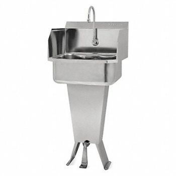 SANI-LAV SaniLav Hand Free Sink Rec 17inx14inx7in, 48TF70