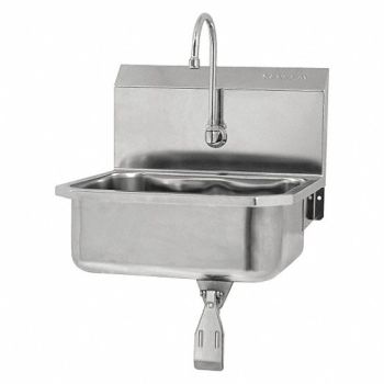 SANI-LAV SaniLav Wall Mnt Sink Rect 17inx14inx7in, 48TF76