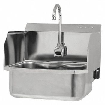 SANI-LAV SaniLav Wall Mnt Sink Rect 17inx14inx7in, 48TG03