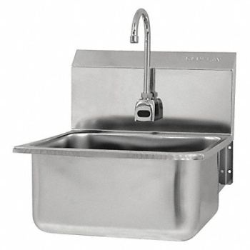 SANI-LAV SaniLav Wall Mnt Sink Rec 19inx16inx10in, 48TG21