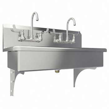 SANI-LAV SaniLav Wash Sta Rect 37inx16-1/2inx8in, 40D728