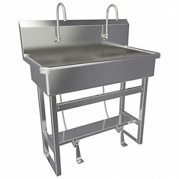 SANI-LAV SaniLav Wash Sta Rect 37inx16-1/2inx8in, 48TH06