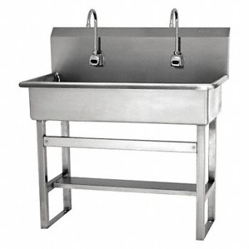 SANI-LAV SaniLav Wash Sta Rect 37inx16-1/2inx8in, 48TH10