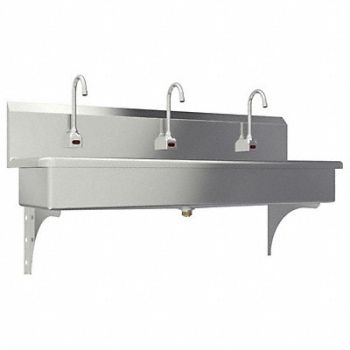 SANI-LAV SaniLav Wash Sta Rect 57inx16-1/2inx8in, 40D738