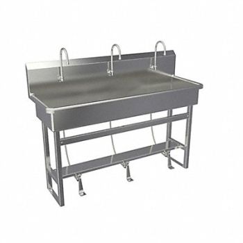 SANI-LAV SaniLav Wash Sta Rect 57inx16-1/2inx8in, 48TH26