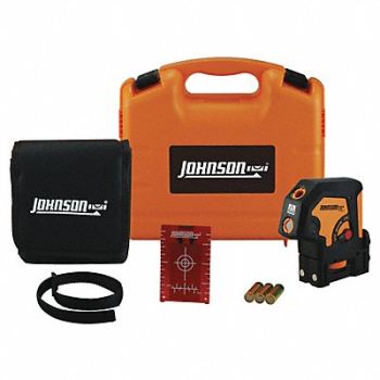 JOHNSON LEVEL TOOL Dot Laser Level Single Number of Beams 3, 48TJ30