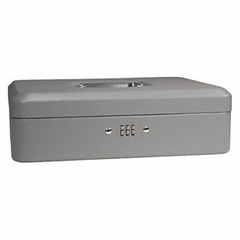 BARSKA Cash Box Compartments 6 2-1/4 in H, 48TJ87