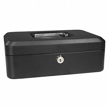 BARSKA Cash Box Compartments 3 2-1/4 in H, 48TJ90