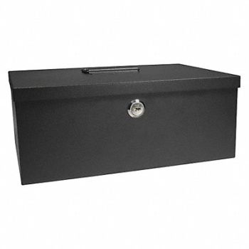 BARSKA Cash Box Compartments 6 4-1/16 in H, 48TJ94
