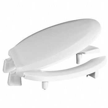CENTOCO Toilet Seat Elongated Bowl Open Front, 48TK99