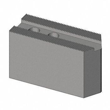 ABBOTT WORKHOLDING PRODUCTS Lathe Jaw M6 Steel, 48TT26