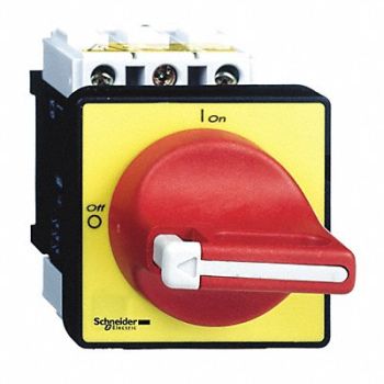 SQUARE D 20A Sw Kit W/4Hole Mtgred/Yellow Oper, 48U425