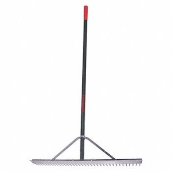 RAZOR-BACK Landscape Rake 36 Tines 66 in Handle L, 48UF78