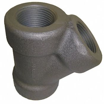 GRAINGER APPROVED 45 Lateral Wye Carbon Steel 2 in, 48UG44