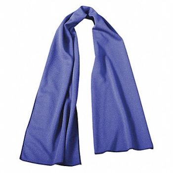 OCCUNOMIX Cooling Towel Navy Polyester, 48UH63