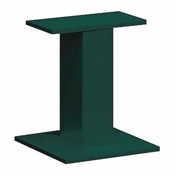 SALSBURY INDUSTRIES Standard Pedestal Green 16-1/2in H 15 lb, 48UH85