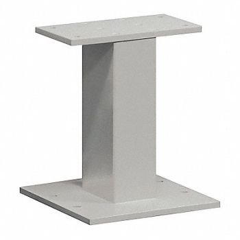 SALSBURY INDUSTRIES Standard Pedestal Gray 16-1/2in H 15 lb, 48UH86